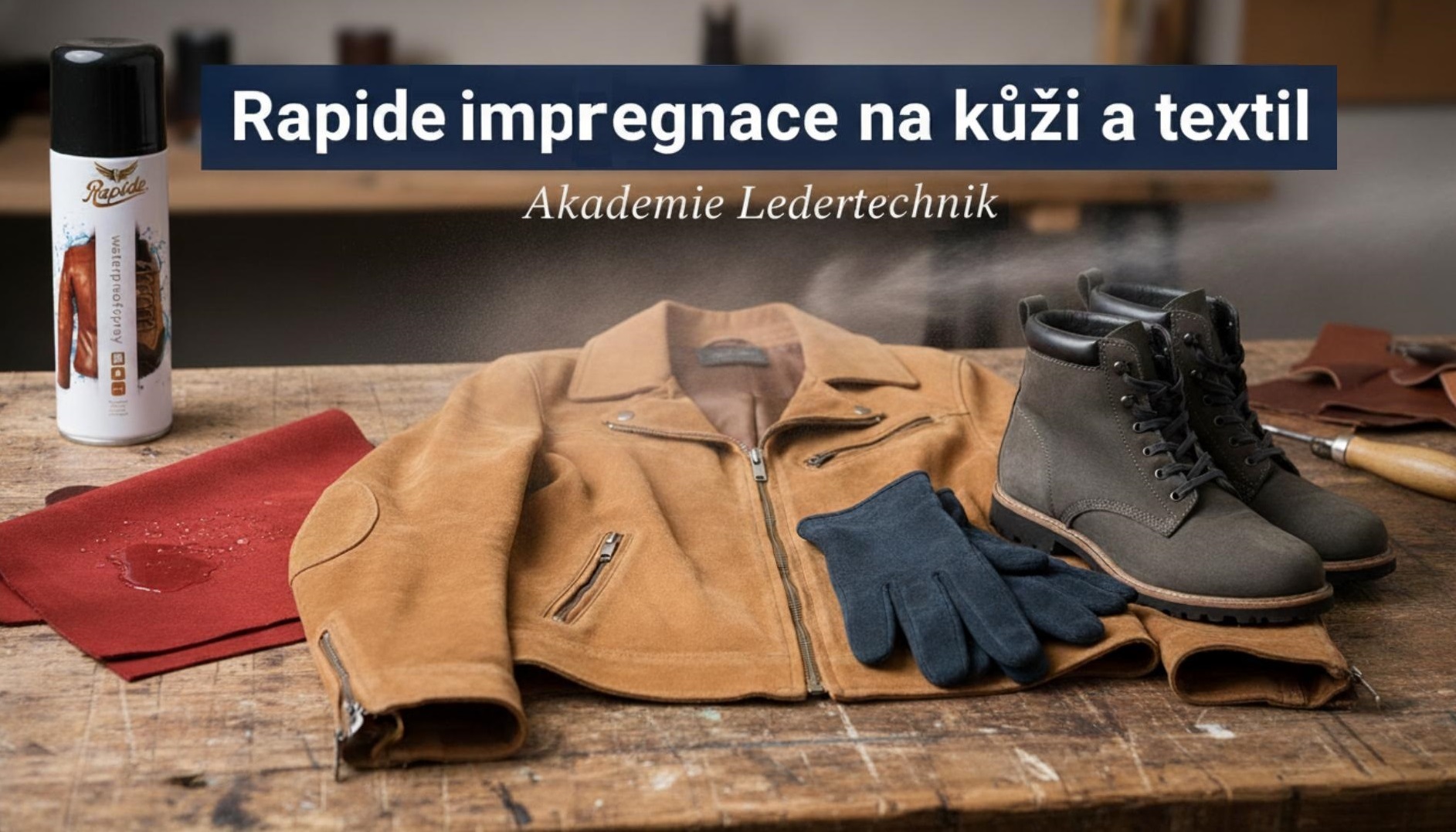Ledertechnik akademie - produktová a naučná videa ze světa kůže