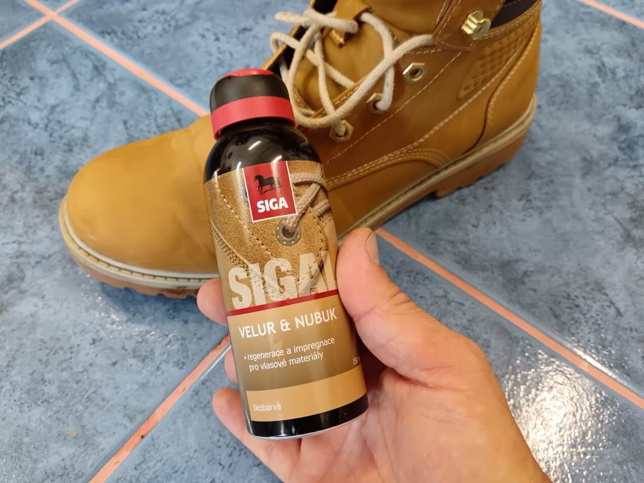 Sigal Impregnace na velur a nubuk