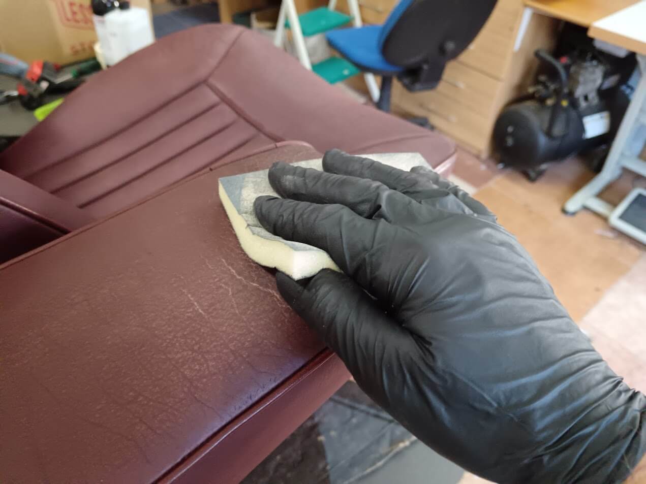 Rukavice Espeon Nitril Strong 3