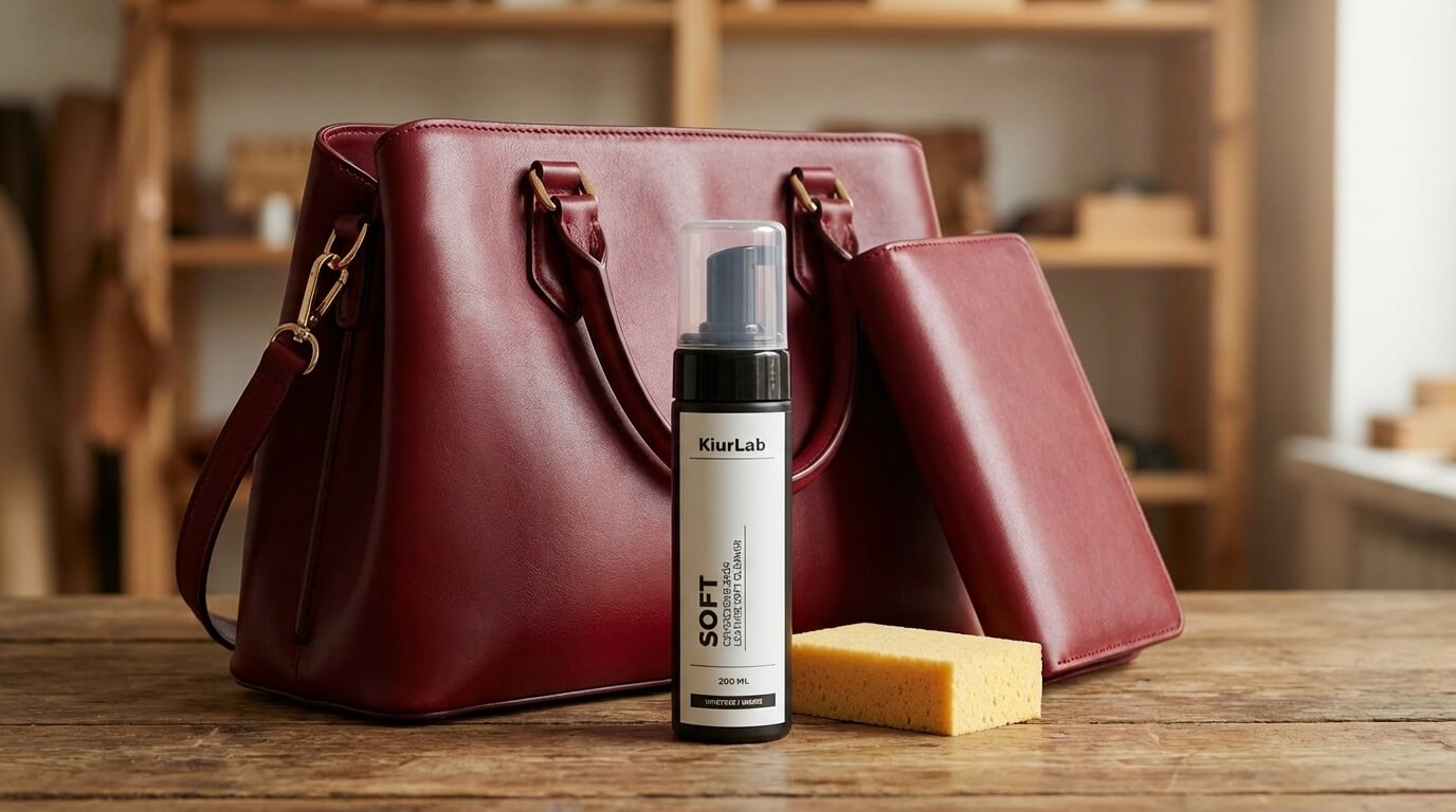 KiurLab Soft Cleaner – šetrný čistič na kůži, který vrátí vašemu interiéru lesk