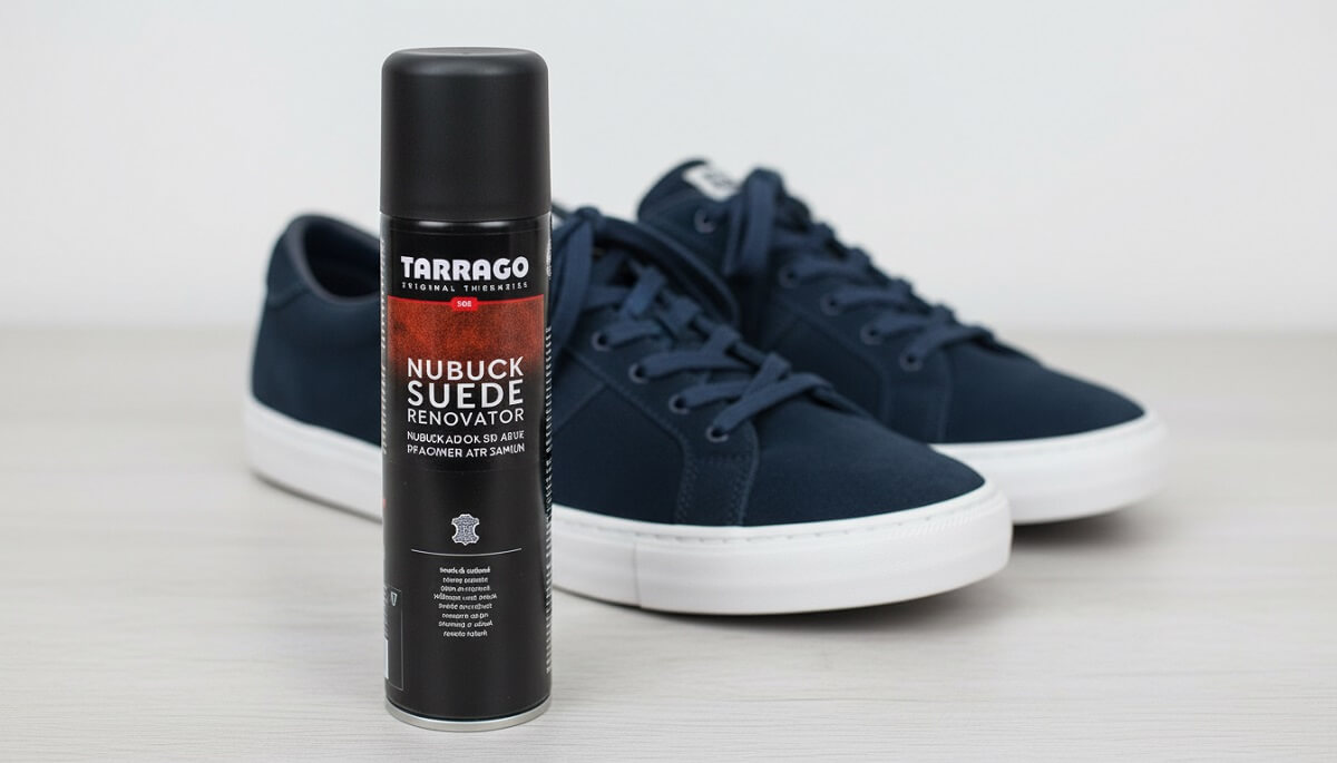 Tarrago nubuk renovátor na béžové kožené boty