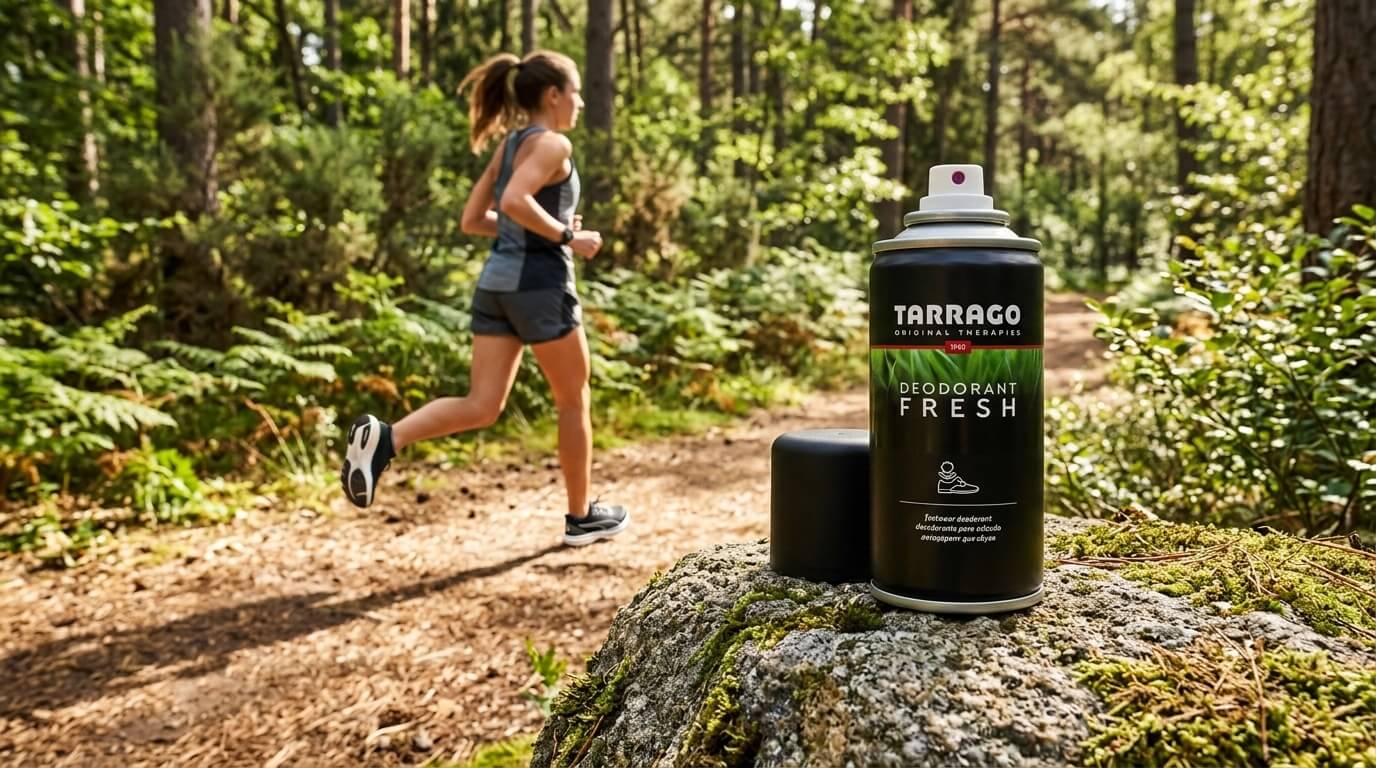 Tarrago Deodorant Fresh po náročném běhu