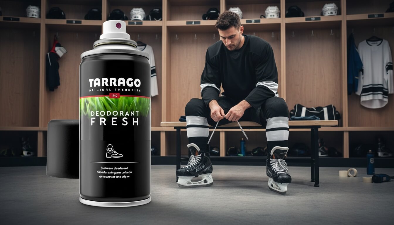 Zpocené brusle? na to je tu náš Tarrago Deodorant Fresh