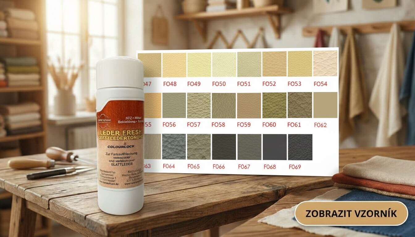 Vzorník Colourlock světlé odstíny
