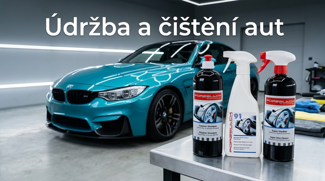 Jarní mytí auta krok za krokem