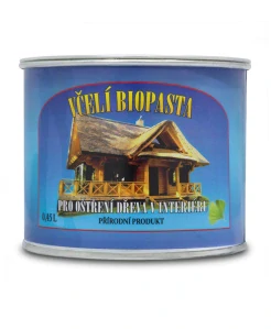 Včelí biopasta pro ošetření dřeva v interiéru