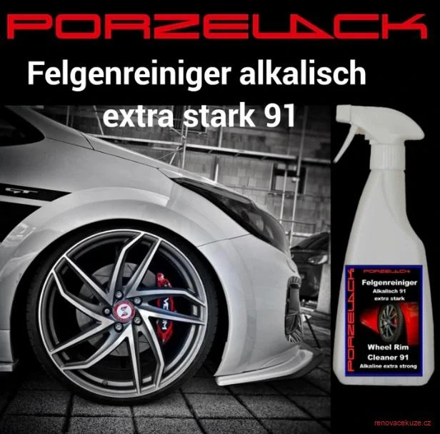 Porzelack extra silný čistič ráfků 91