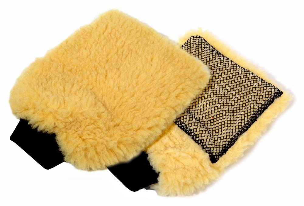 Mycí rukavice 2in1 WOOL style