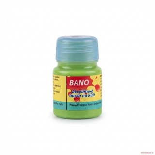 Barva na kůži BANO sv.zelená