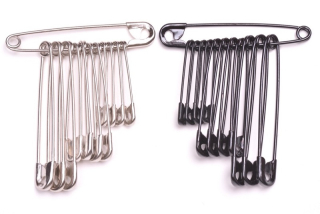 Spínací špendlík MIX vel.1-2-3 svazek 12ks