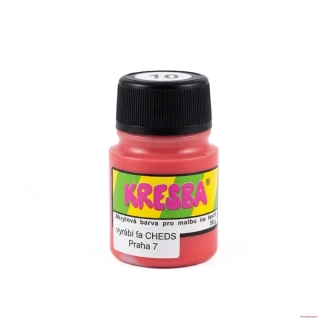 Barva na textil Kresba