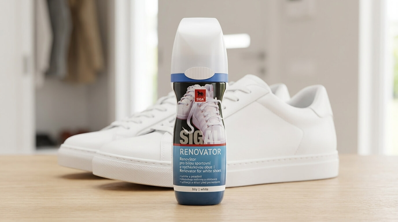 Sigal Renovátor na bílou obuv